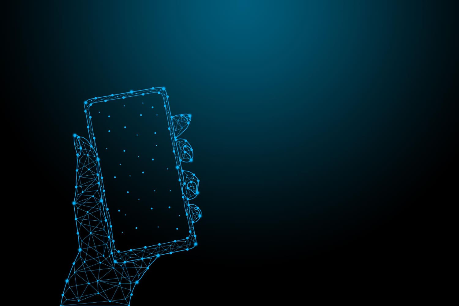 polygonal 3d smartphone gps navigation location app travelling concept phone navigator pin dark blue background smart technology digital illustration